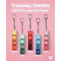 <Pre-order>-T1 Animal Friends Keycap Keychain (韓國11月17日開始出貨)